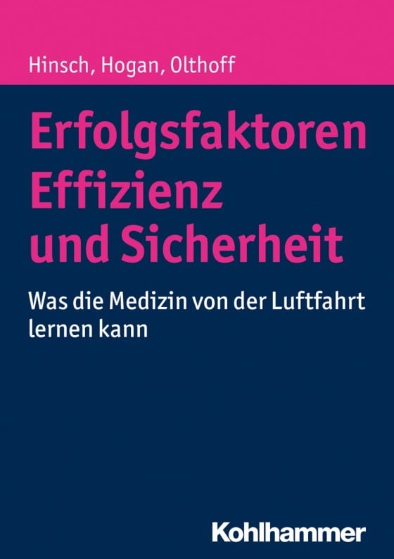 Buch Erfolgsfaktoren Effizienz und Sicherheit - Prof. Dr. Martin Hinsch