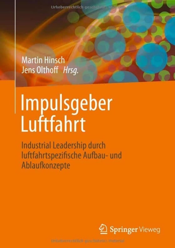 Buch Impulsgeber Luftfahrt - Prof. Dr. Martin Hinsch